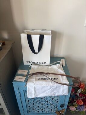 Brand new Veronica Beard bag straps and dust bag